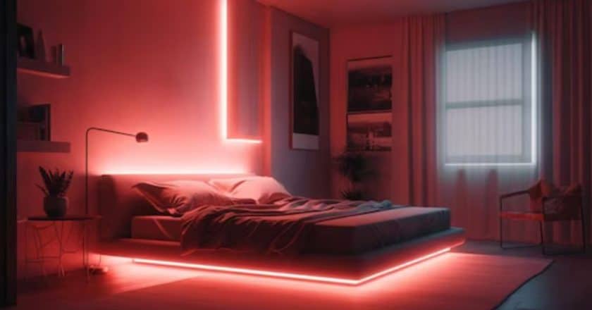 Baddie aesthetic rooms with led lights: A Fusion of Style